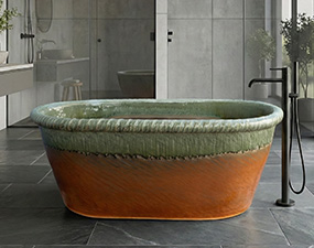 炎色二彩ビードロ