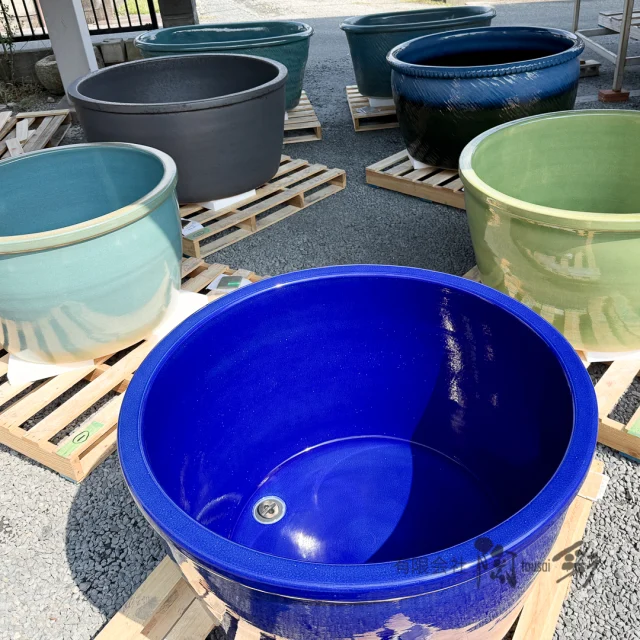 信楽焼 陶器浴槽 陶器風呂の元祖｜有限会社 陶彩