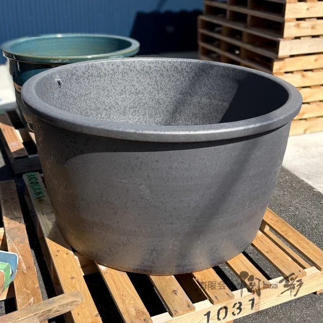 掛湯壺[HI-302]Φ600×H600 定価145,200- | 信楽焼 陶器浴槽 陶器風呂の