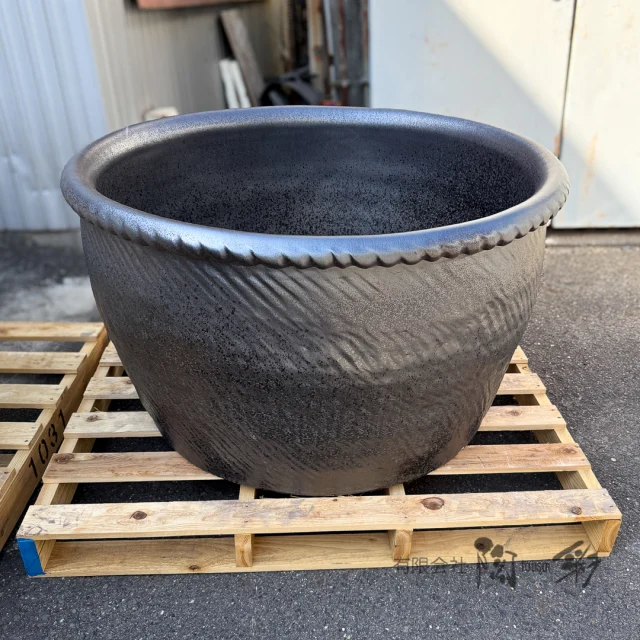 掛湯壺[HI-307]Φ500×H600 定価119,900-｜信楽焼 陶器浴槽 陶器風呂の