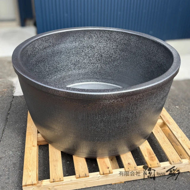 HI-01 ロクロ成型 [信楽焼壺湯] | 信楽焼 陶器浴槽 陶器風呂の元祖